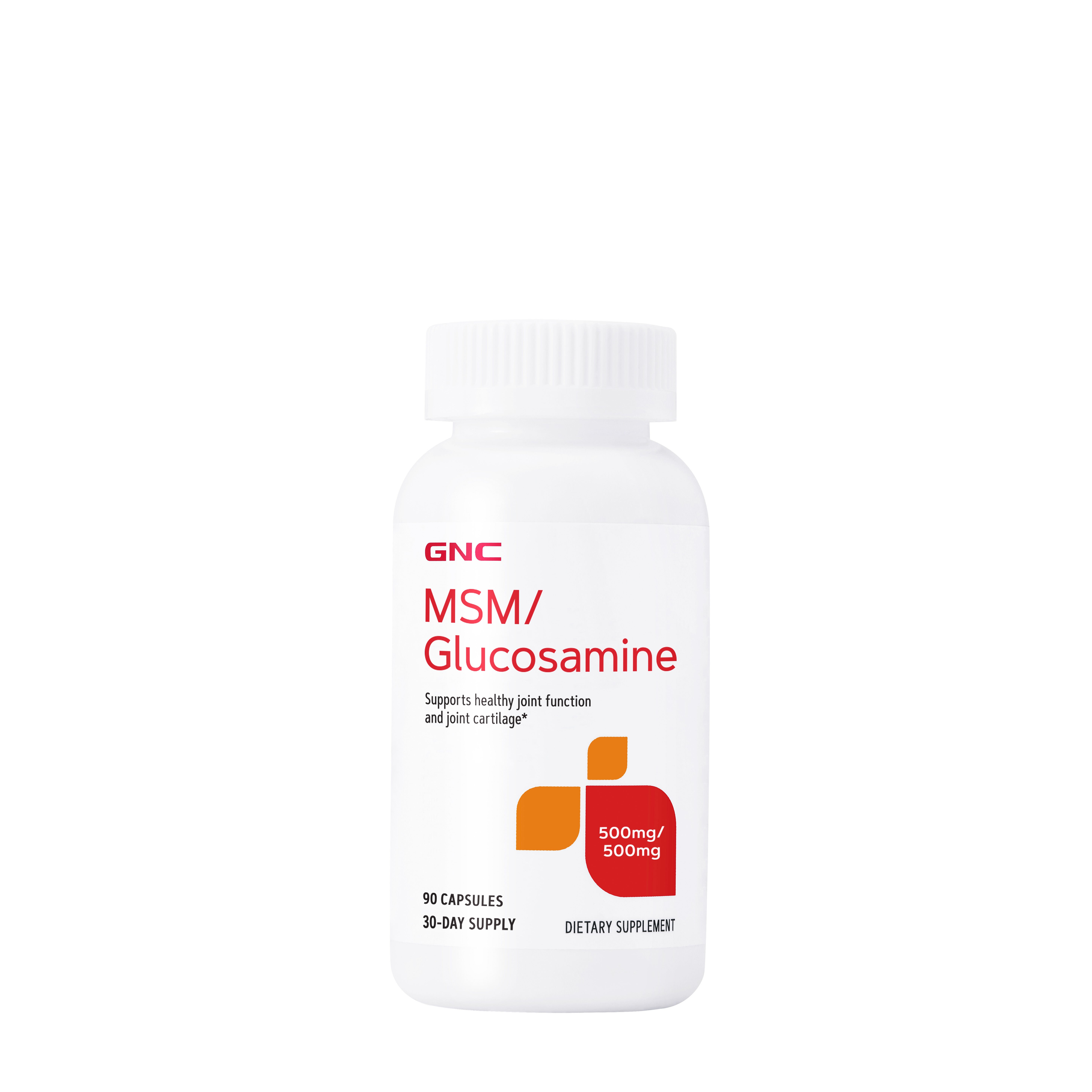 MSM/Glucosamine - 90 Capsules (90 Servings)  | GNC